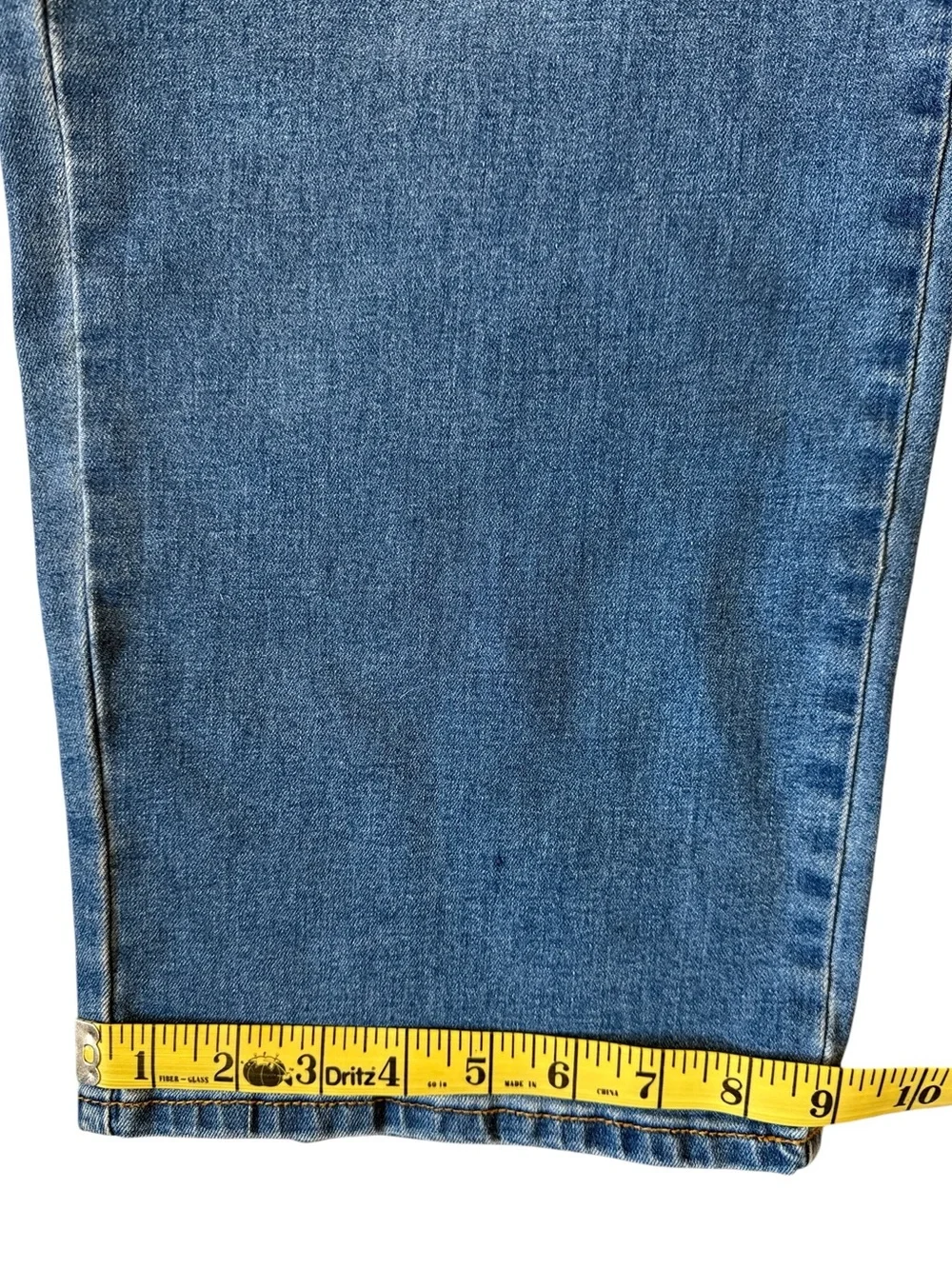 Wax Jean Wide Leg Cargo Jeans High Rise 5 27 Y2K Dark Blue Fade Streetwear